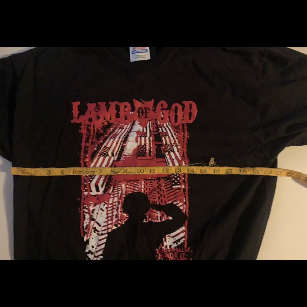 Lamb of God graphic T-shirt sz L - Picture 2 of 4